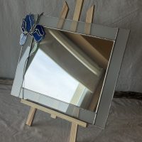 Miroir iris bleu