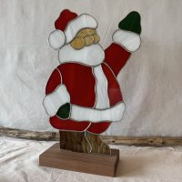 Père Noël sur socle