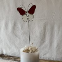 Pic à planter papillon