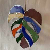 Grande feuille de Monstera